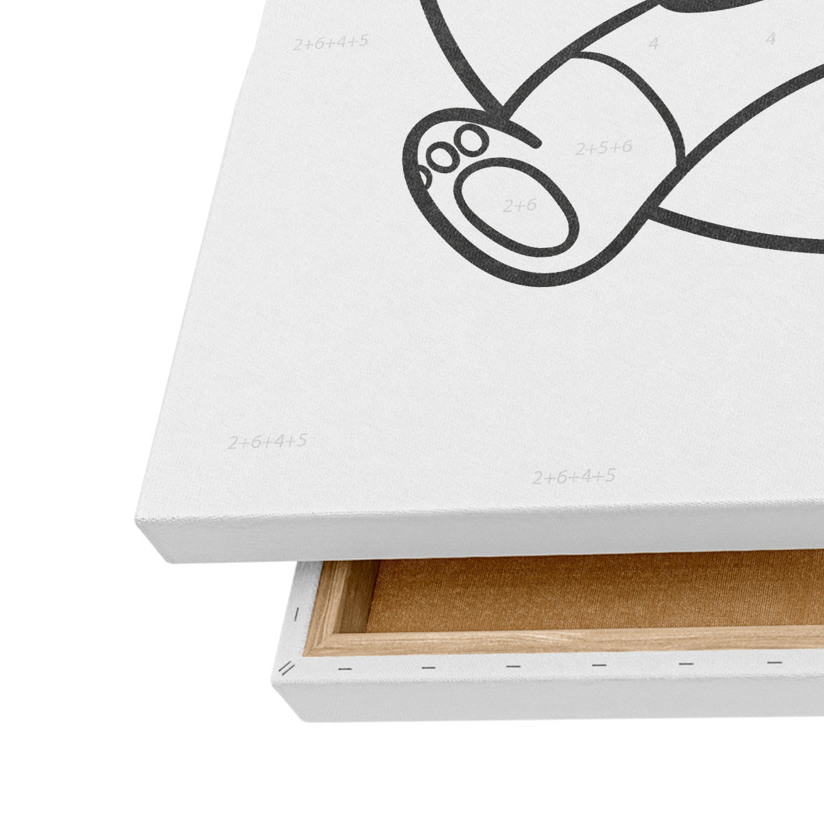 Müzisyen Ayı - 25x35cm - Boyama Tablo