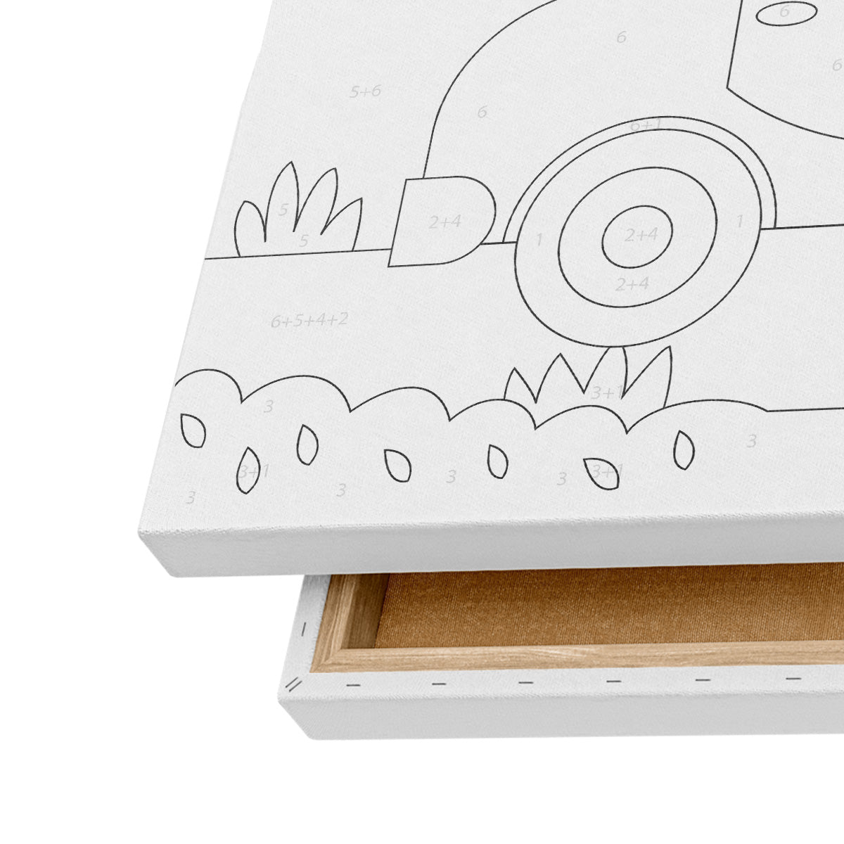 Şoför Fil - 35x50cm - Boyama Tablo