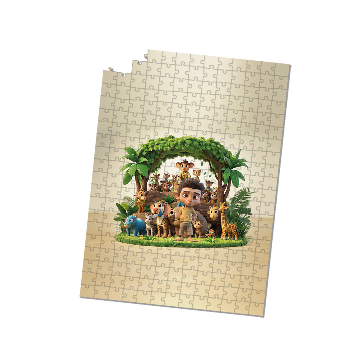 Hayvanların Dünyası - 260 Parça Puzzle
