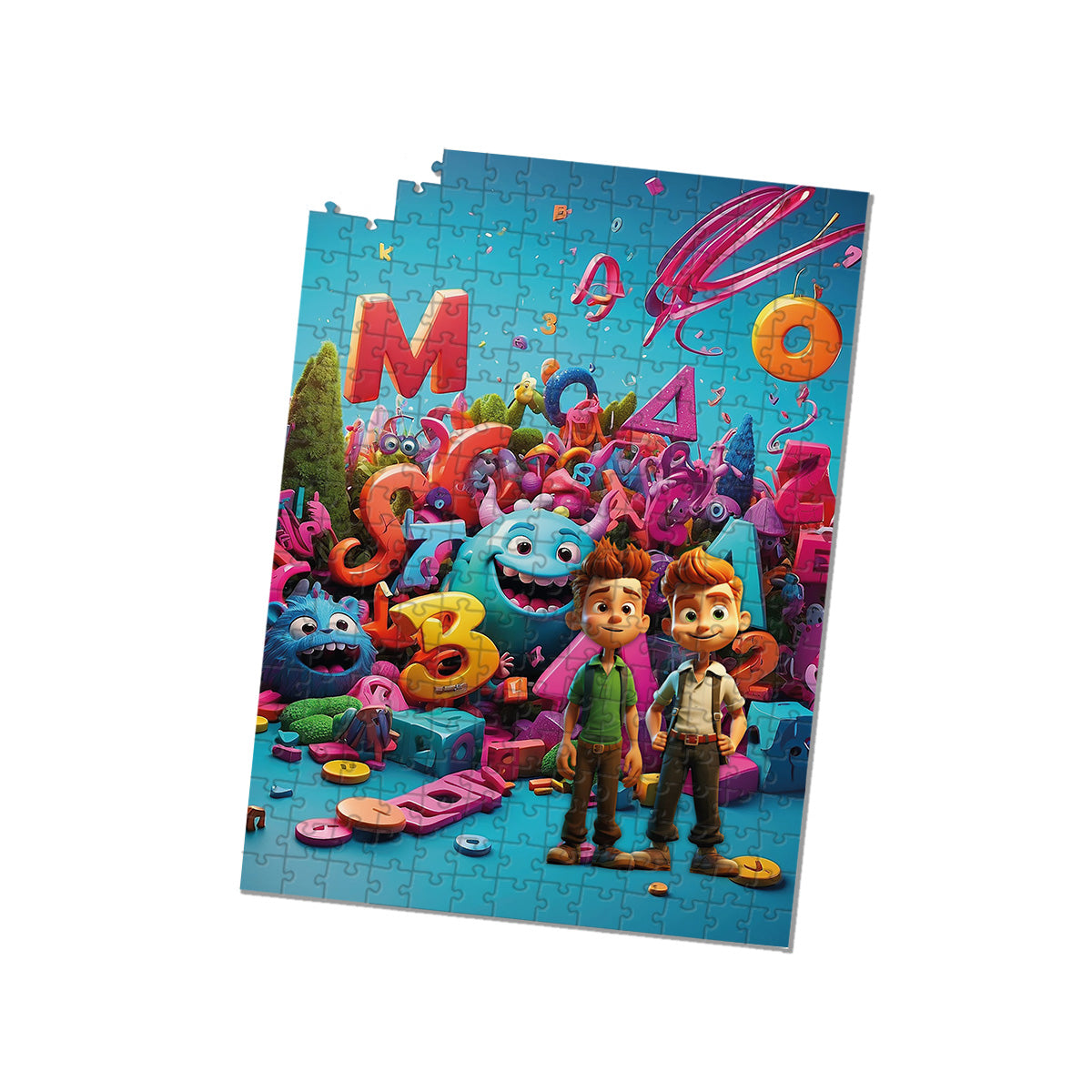 Alfabe - 260 Parça Puzzle