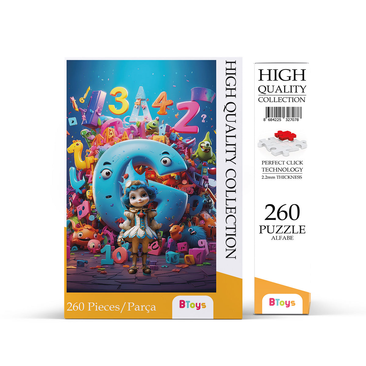 Alfabe - 260 Parça Puzzle