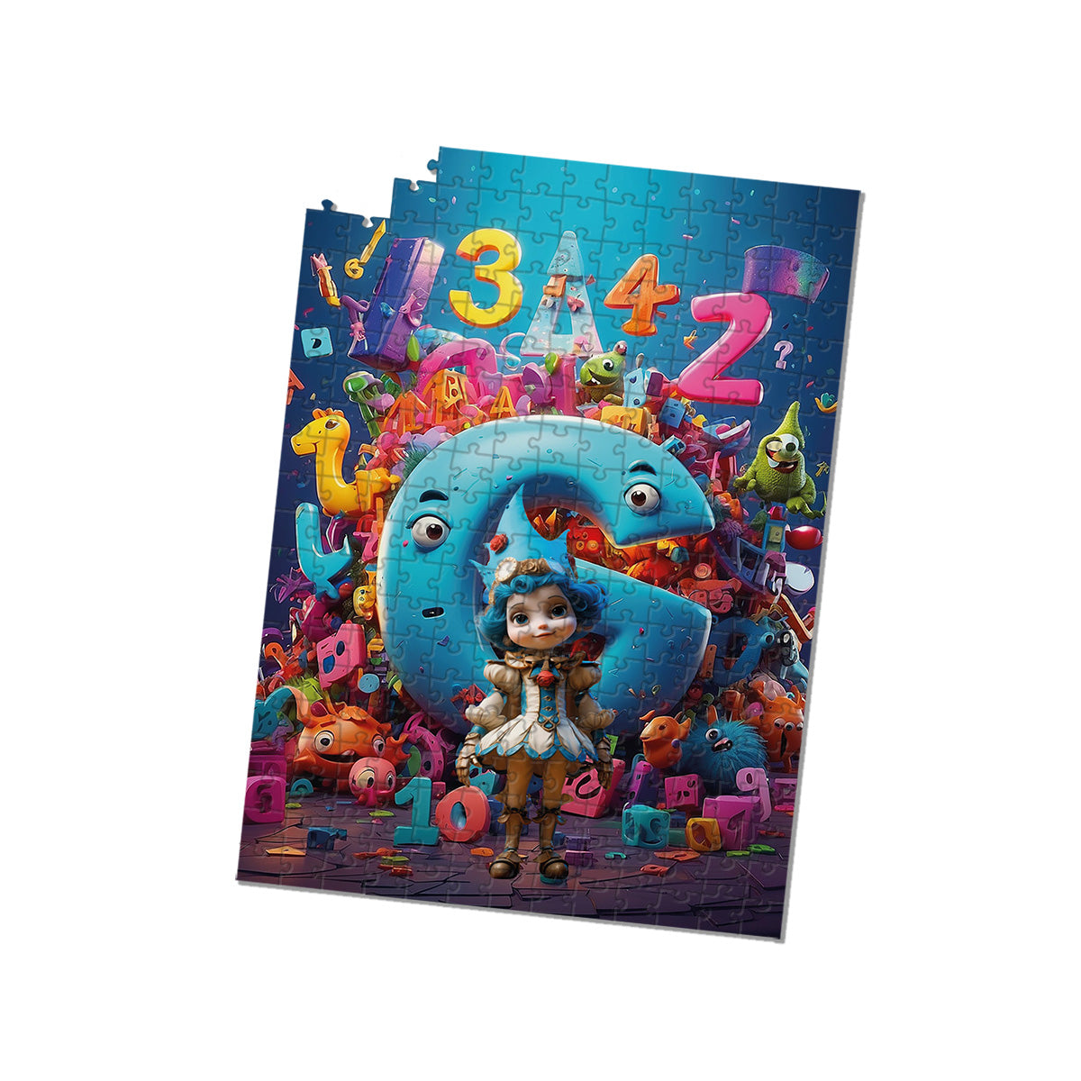 Alfabe - 260 Parça Puzzle