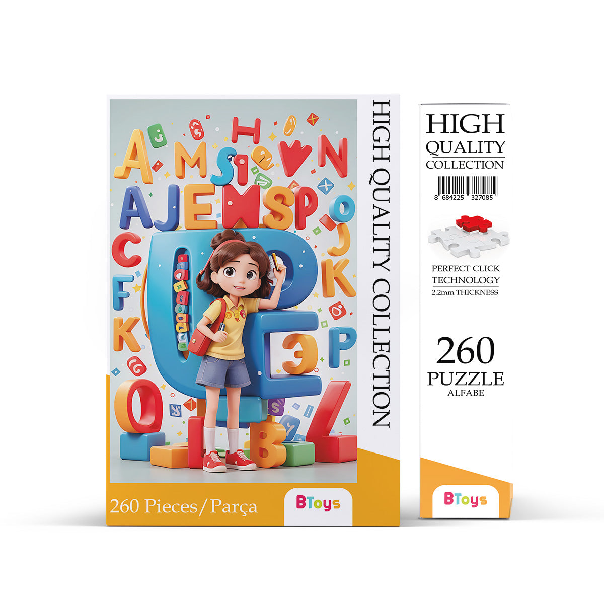 Alfabe - 260 Parça Puzzle