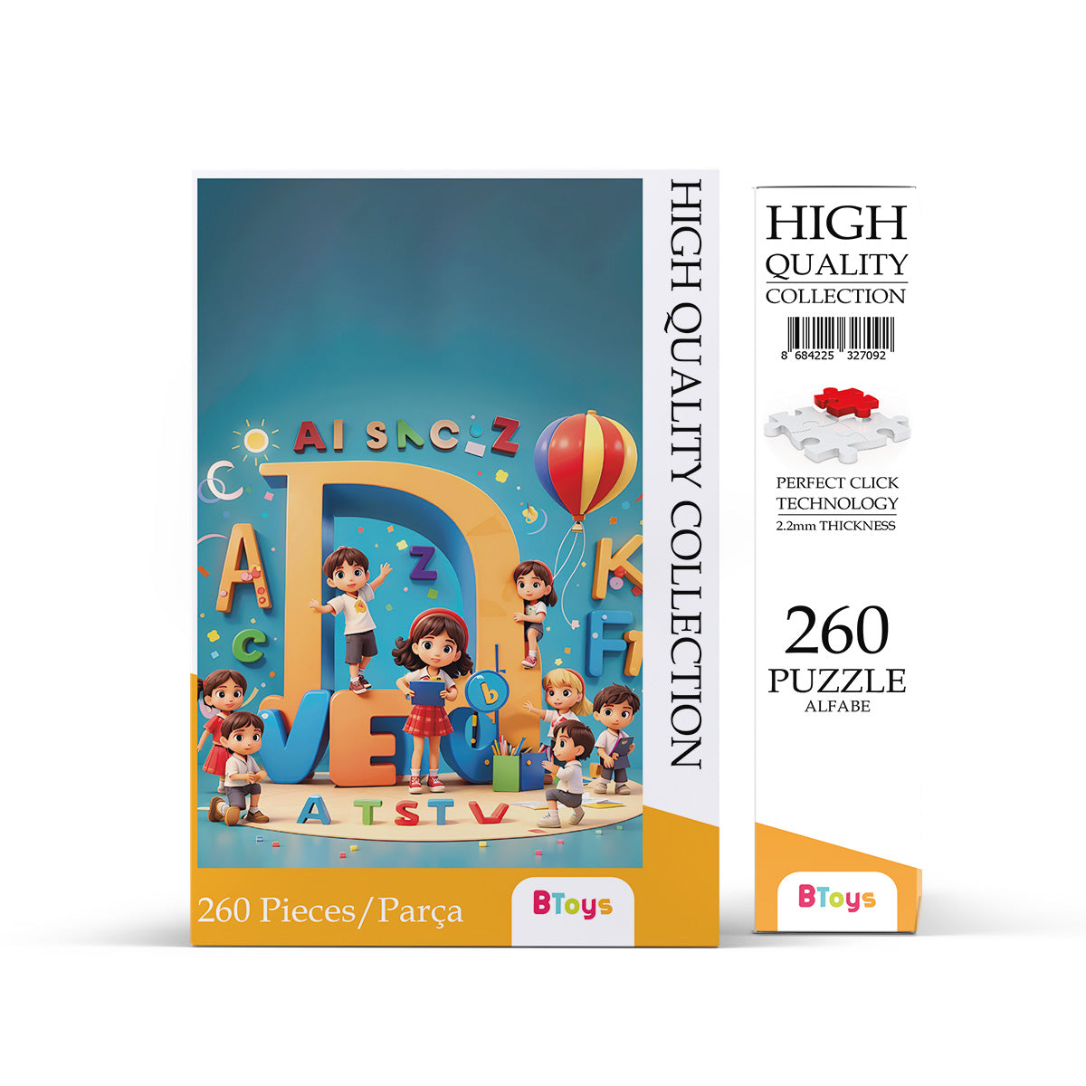 Alfabe - 260 Parça Puzzle