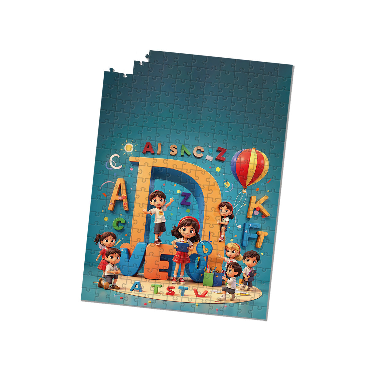 Alfabe - 260 Parça Puzzle