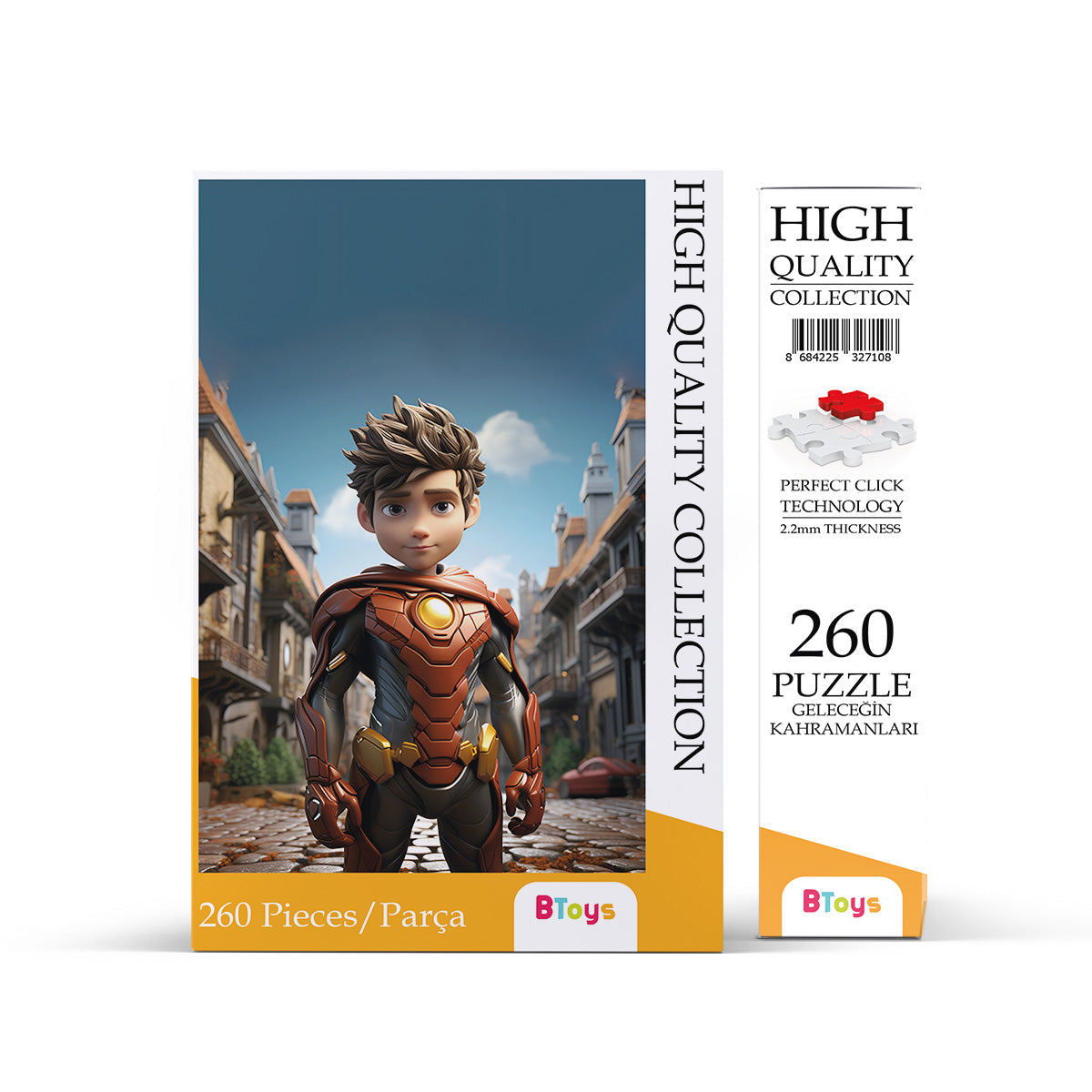 Geleceğin Kahramanları - 260 Parça Puzzle