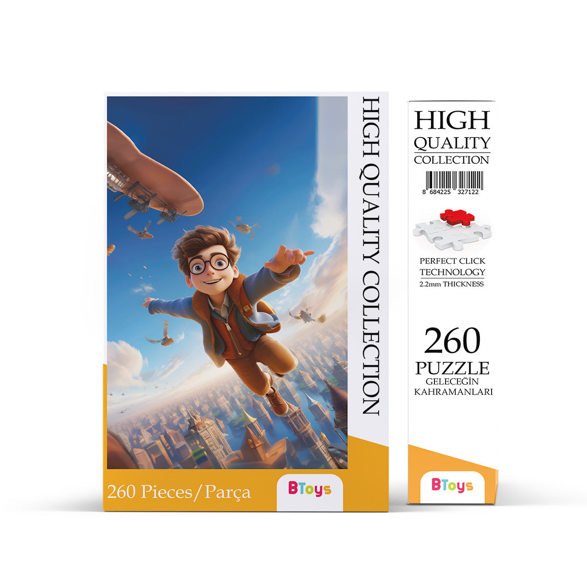 Geleceğin Kahramanları - 260 Parça Puzzle