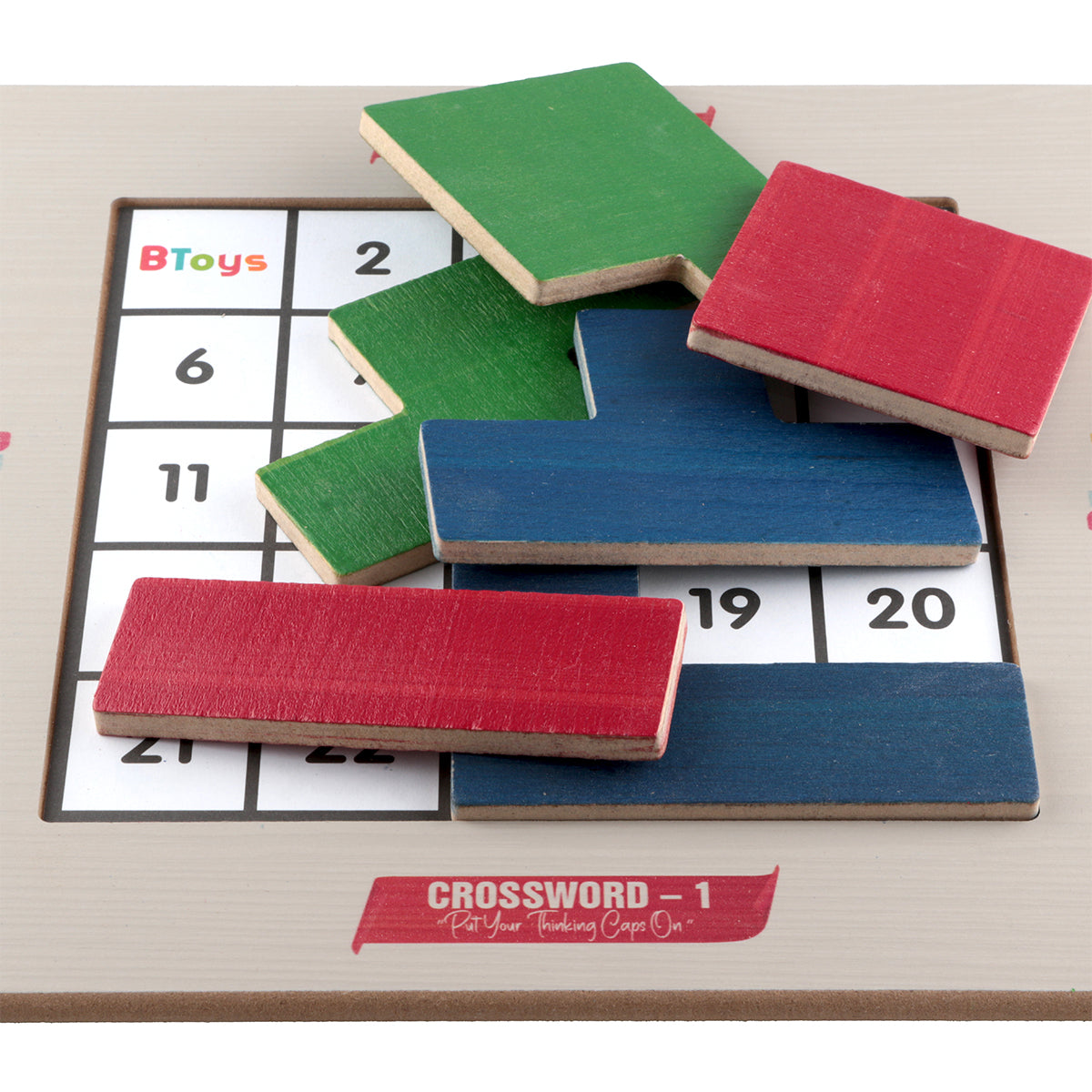 Kare Bulmaca 1 - Ahşap Zeka Ve Strateji Oyunu