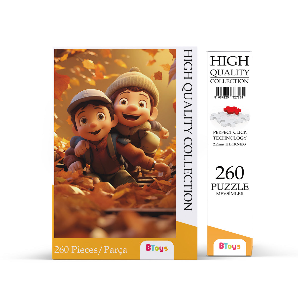 Mevsimler - 260 Parça Puzzle