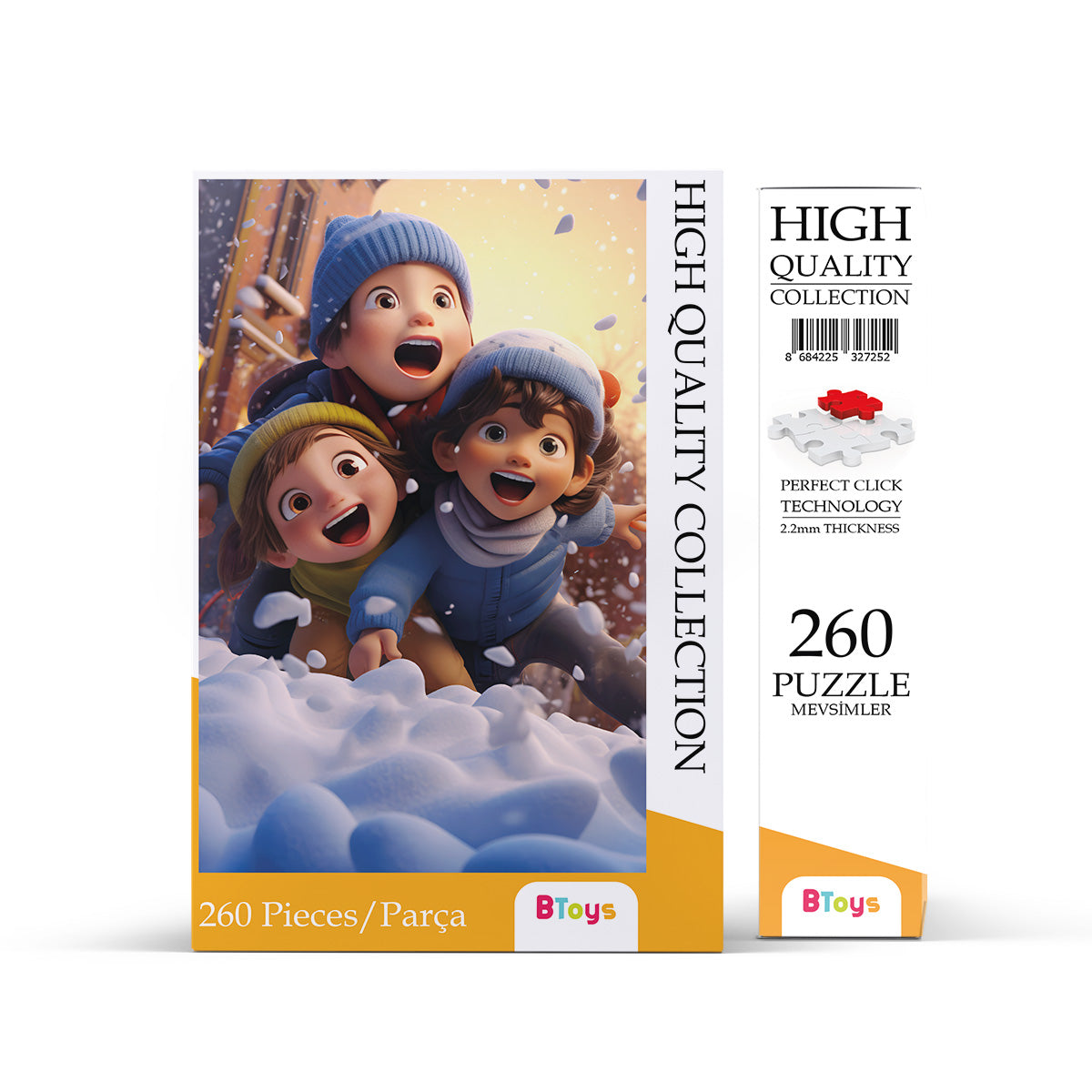 Mevsimler - 260 Parça Puzzle