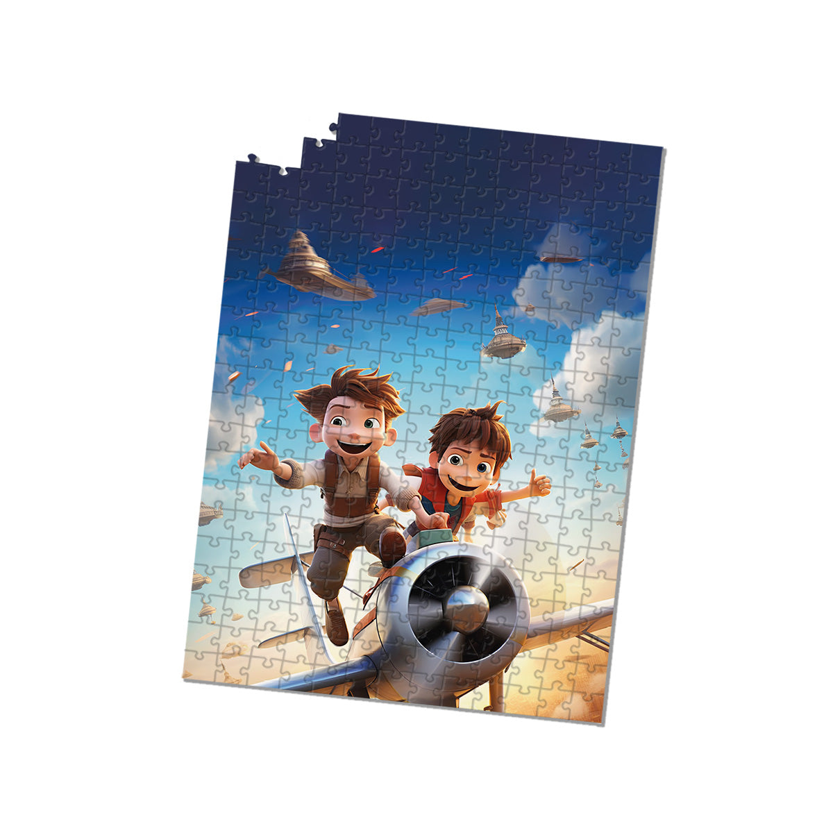 Eğlenceli Taşıtlar - 260 Parça Puzzle