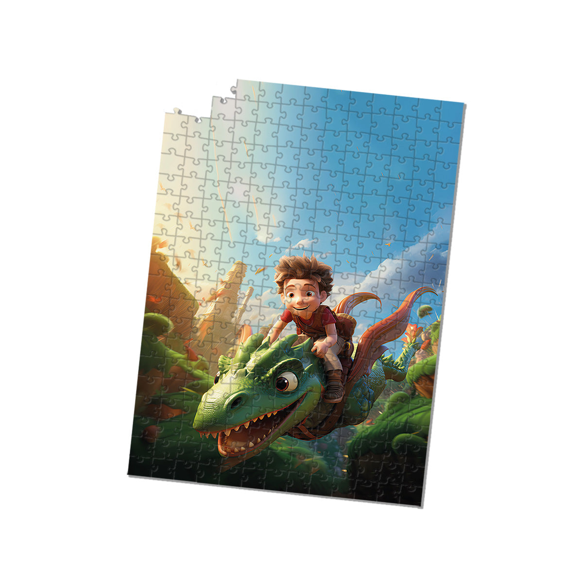 Eğlenceli Taşıtlar - 260 Parça Puzzle