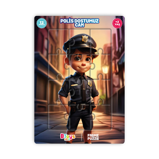 Polis Dostumuz Can - Frame Puzzle