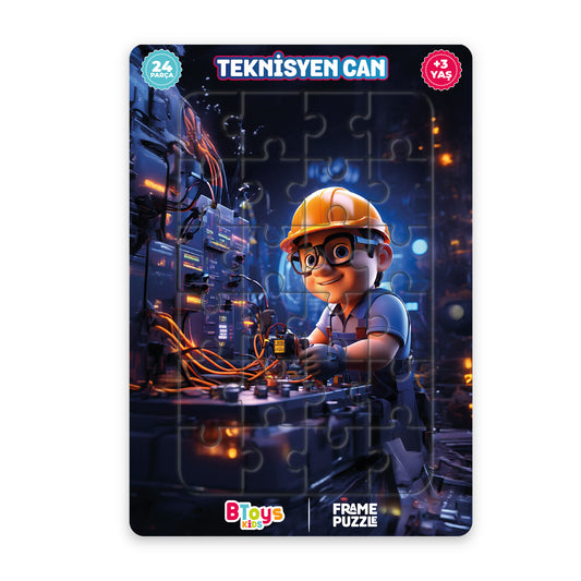 Teknisyen Can - Frame Puzzle