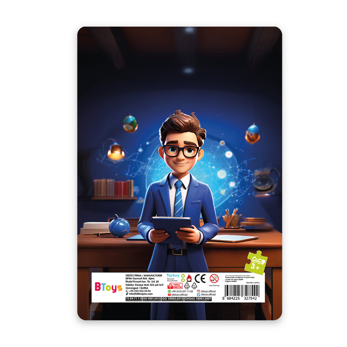 Muhabir Can - 24 Parça Frame Puzzle