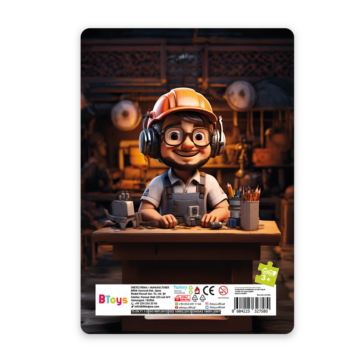 Oyuncu Can - 24 Parça Frame Puzzle