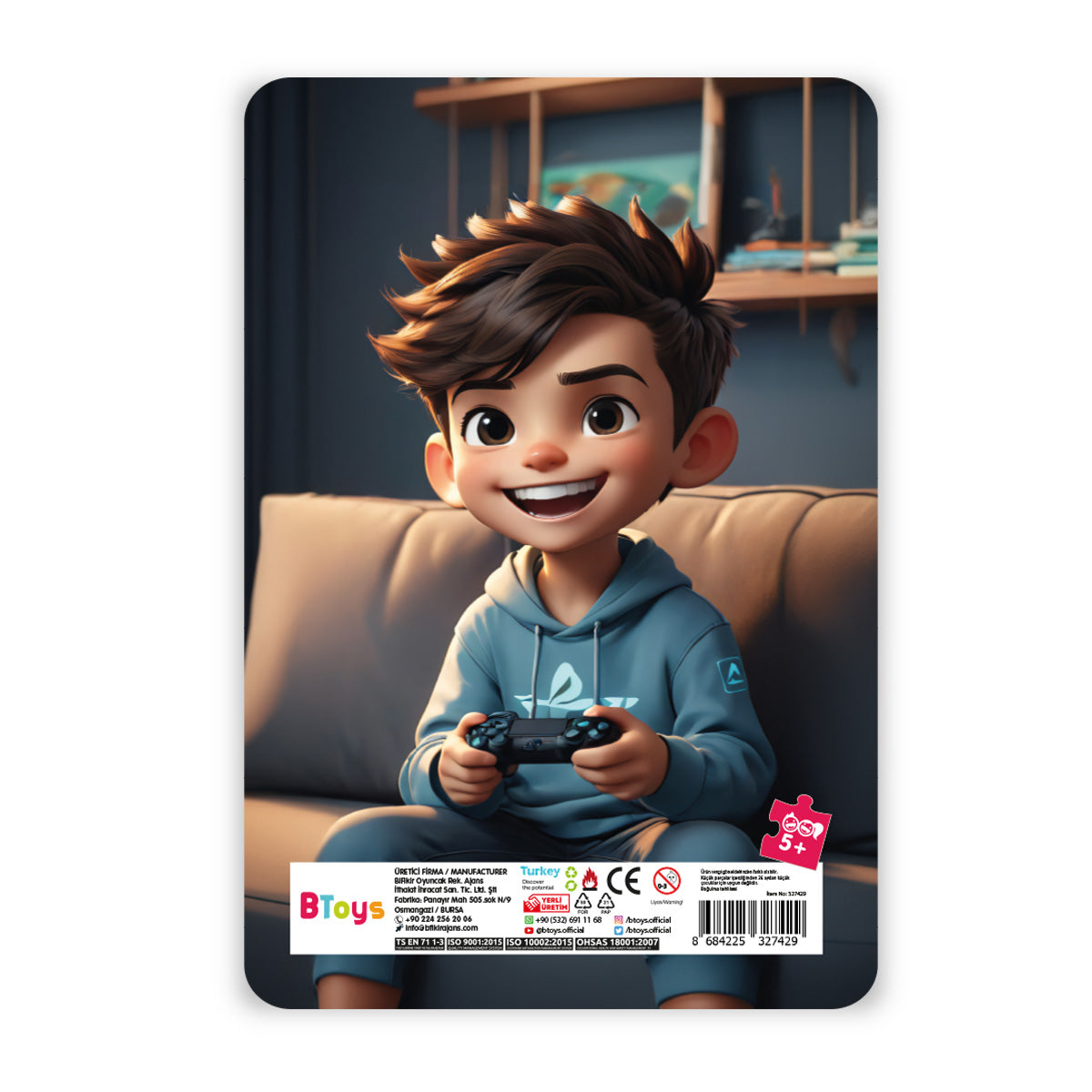 Oyun Vakti - 60 Parça Frame Puzzle