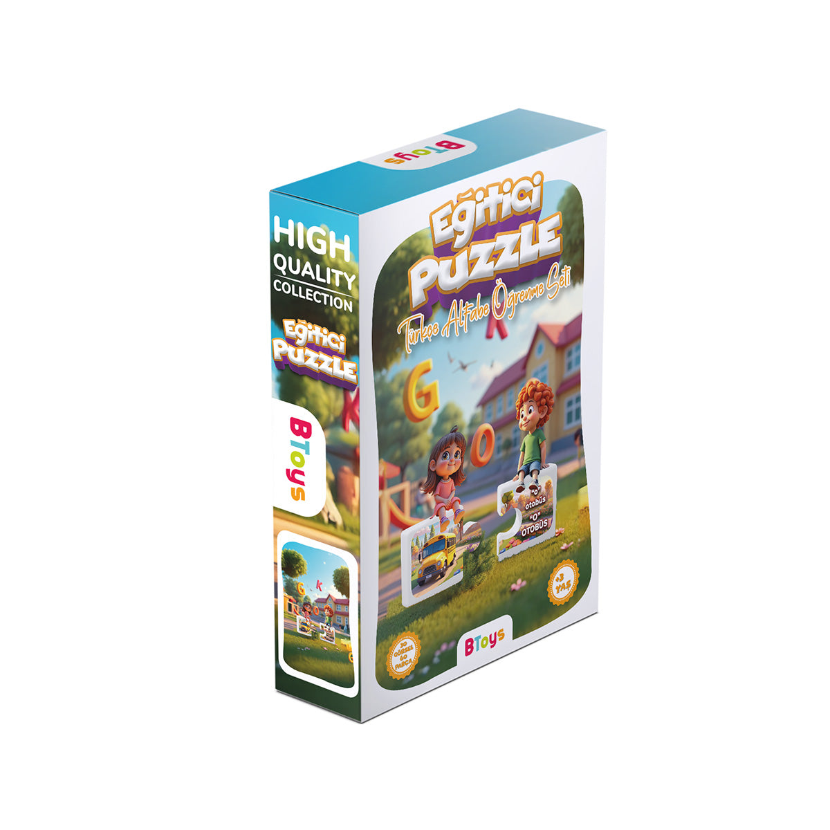 Türkçe Alfabe Öğrenme Seti