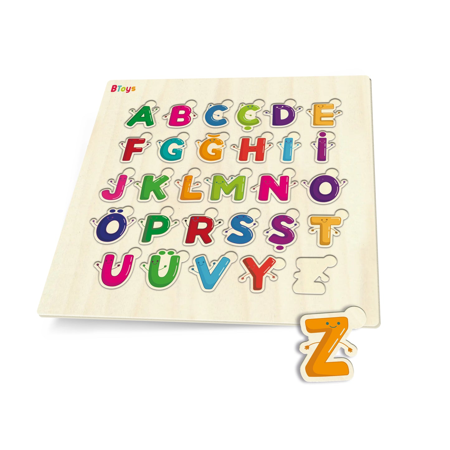 Eğlenceli Alfabe Yapboz