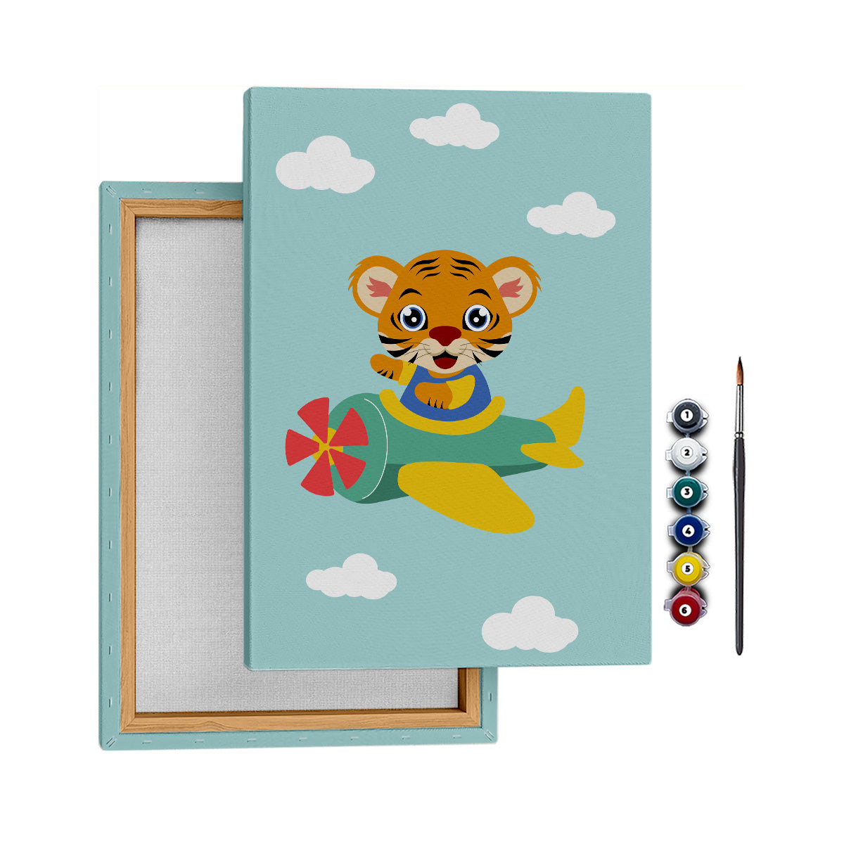 Pilot Kaplan Dubi - 35x50cm - Boyama Tablo