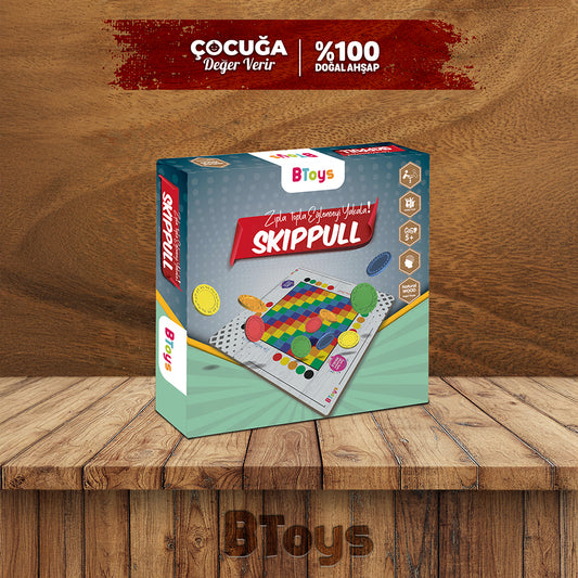 Skippull - Ahşap Zeka Ve Strateji Oyunu