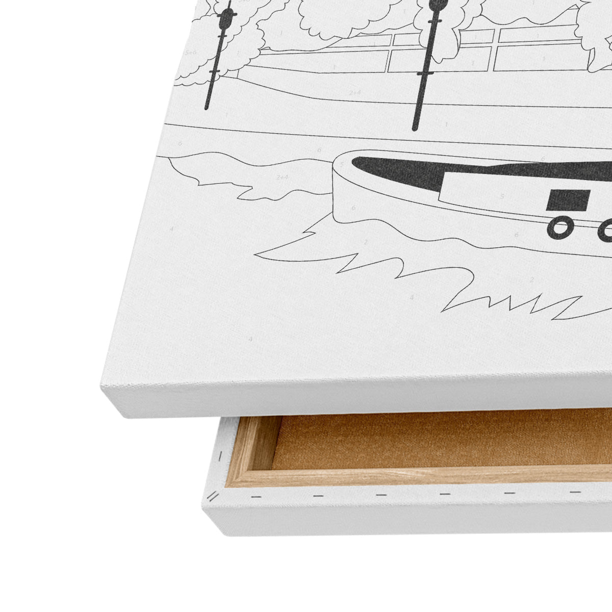 Paris - 50x70cm - Boyama Tablo