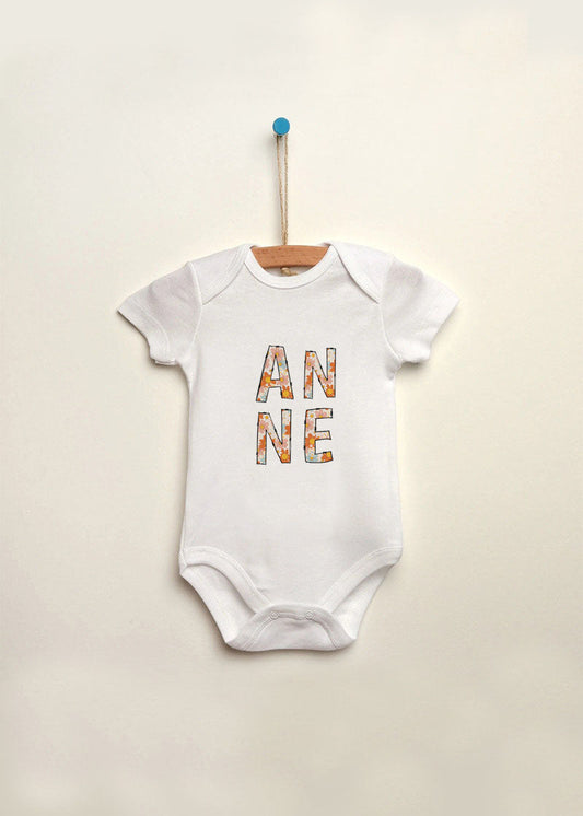 Anne baskılı bebek zıbın