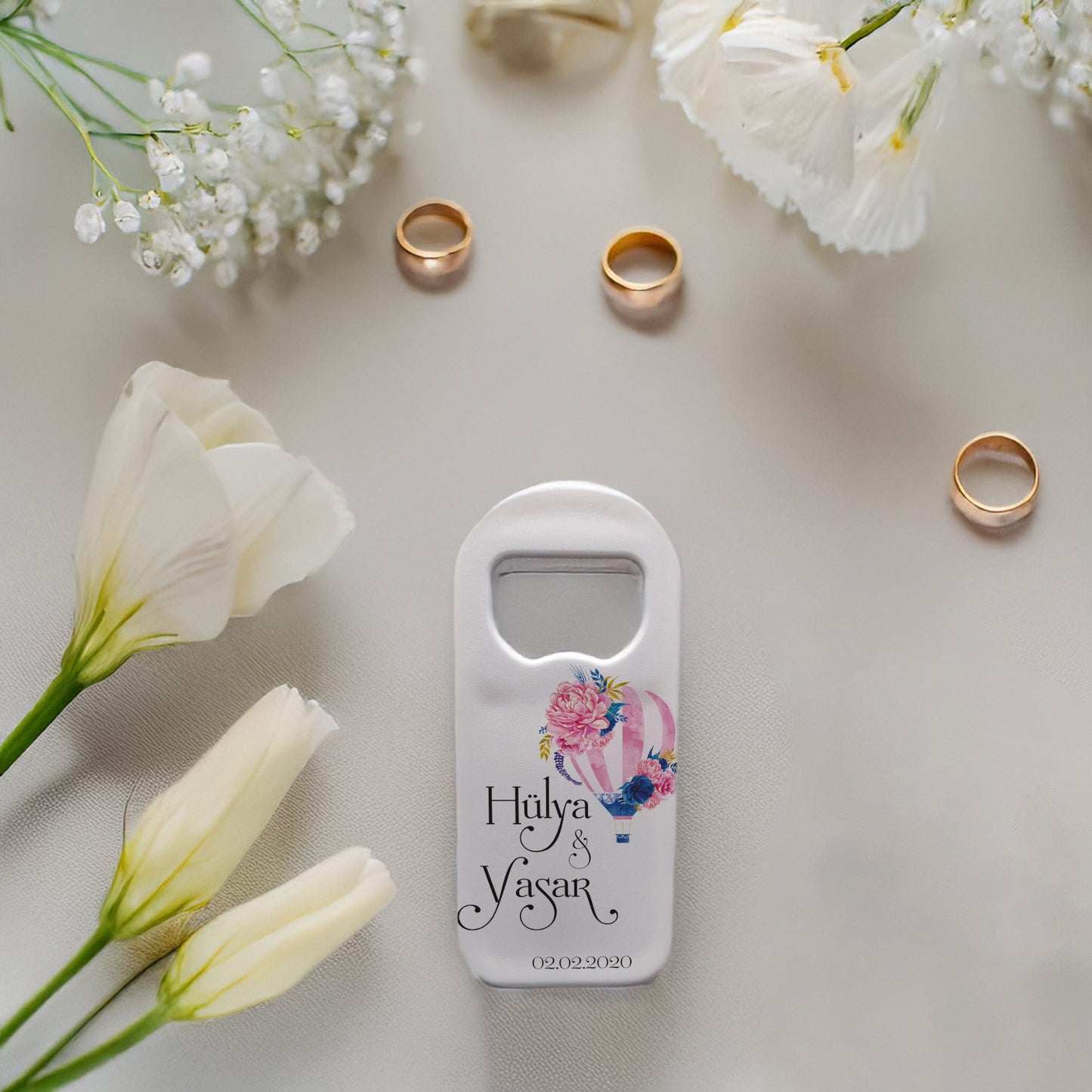 Balon Tasarımlı – Kişiye Özel Plastik Açacak Magnet