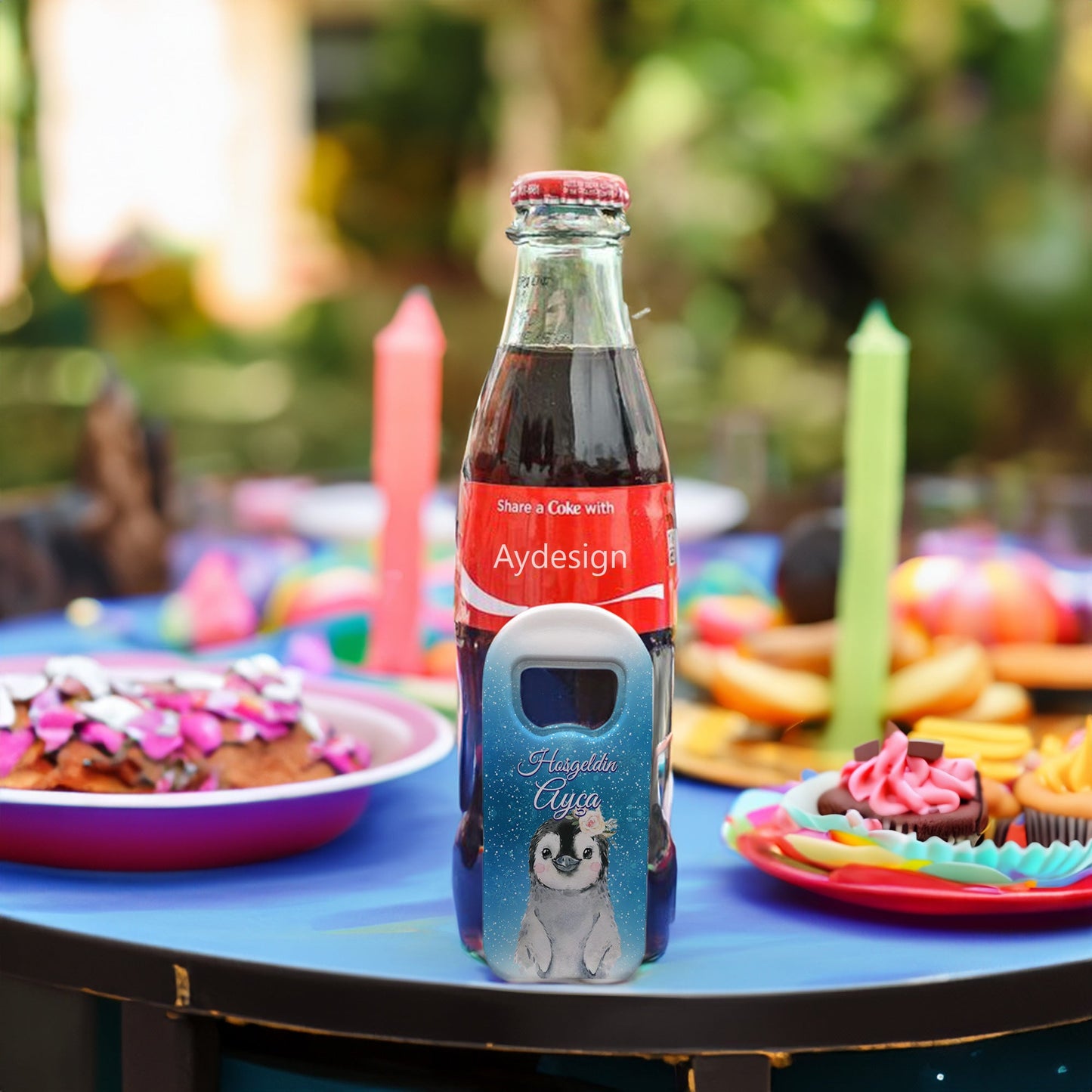 Penguen Temalı Plastik Açacak Magnet | Doğumgünü, Babyshower, Diş Buğdayı ve Sünnet Organizasyonlarınızın Unutulmaz Hatırası!