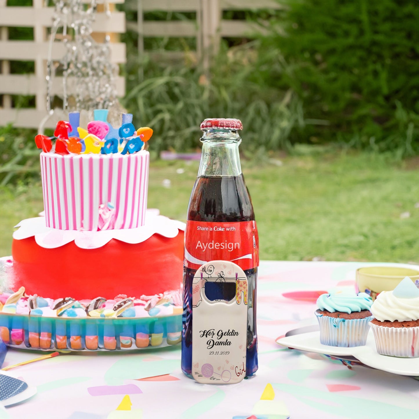 Çocuk Kıyafetleri ve Oyuncak Temalı Plastik Açacak Magnet | Doğumgünü, Babyshower, Diş Buğdayı ve Sünnet Organizasyonlarınızın Unutulmaz Hatırası!