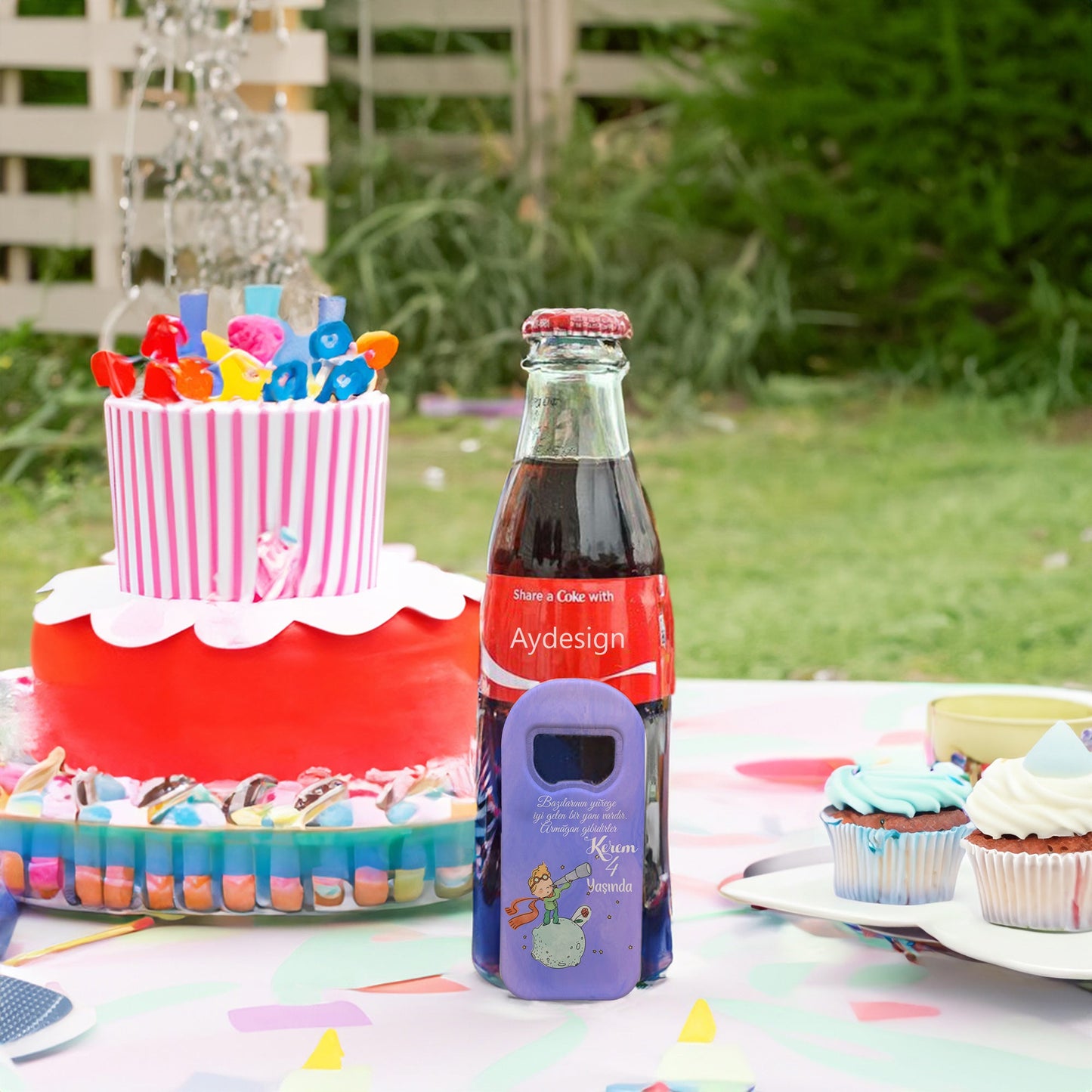 Küçük Prens Temalı Plastik Açacak Magnet | Doğumgünü, Babyshower, Diş Buğdayı ve Sünnet Organizasyonlarınızın Unutulmaz Hatırası!