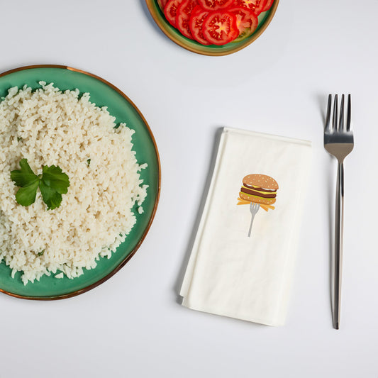 "Hamburger" Baskılı Peçeteler - AyDesign.com.tr