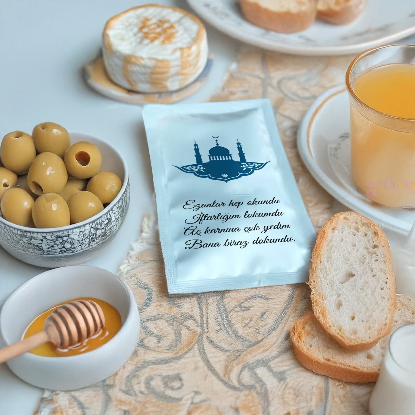 Kişiye Özel Baskılı Ramazan Islak Mendil - Hızlı Üretim & Teslimat