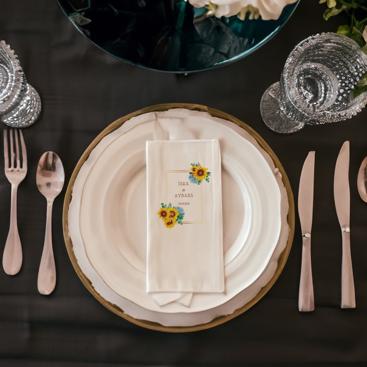 Papatyalı Özel Gün Peçetesi