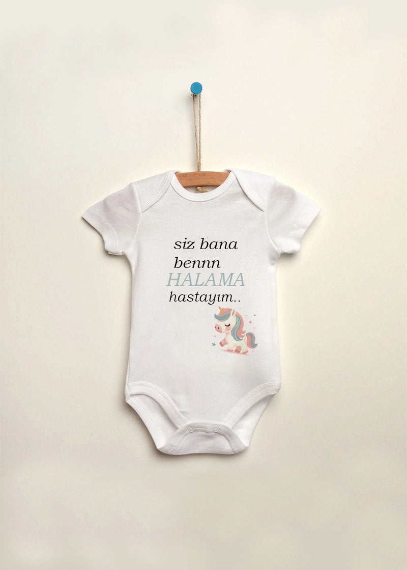 hala baskılı bebek zıbın