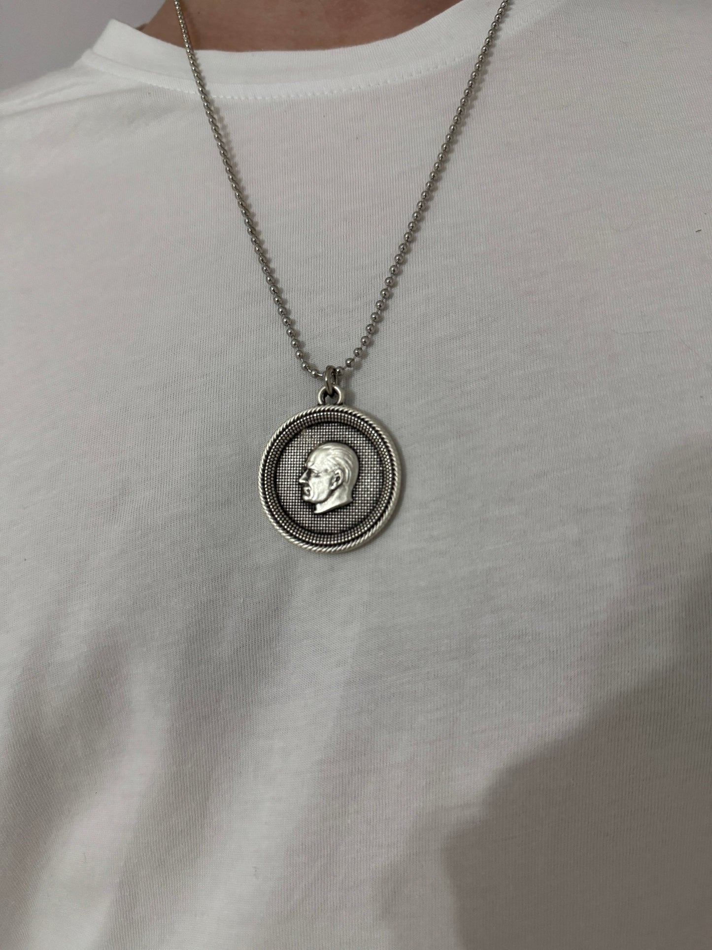 Mustafa Kemal Atatürk Unisex Zincir Kolye