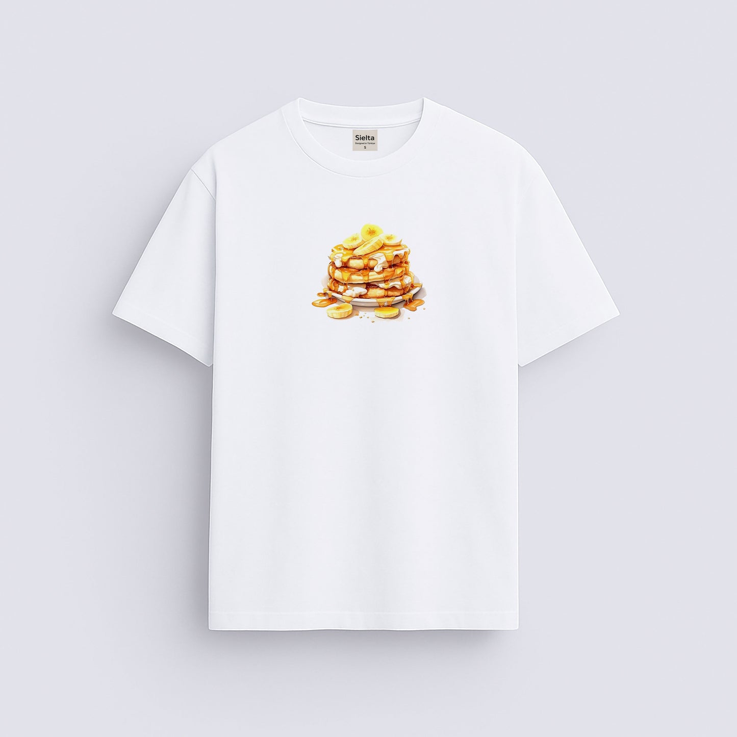 Minimal baskılı regular tişört