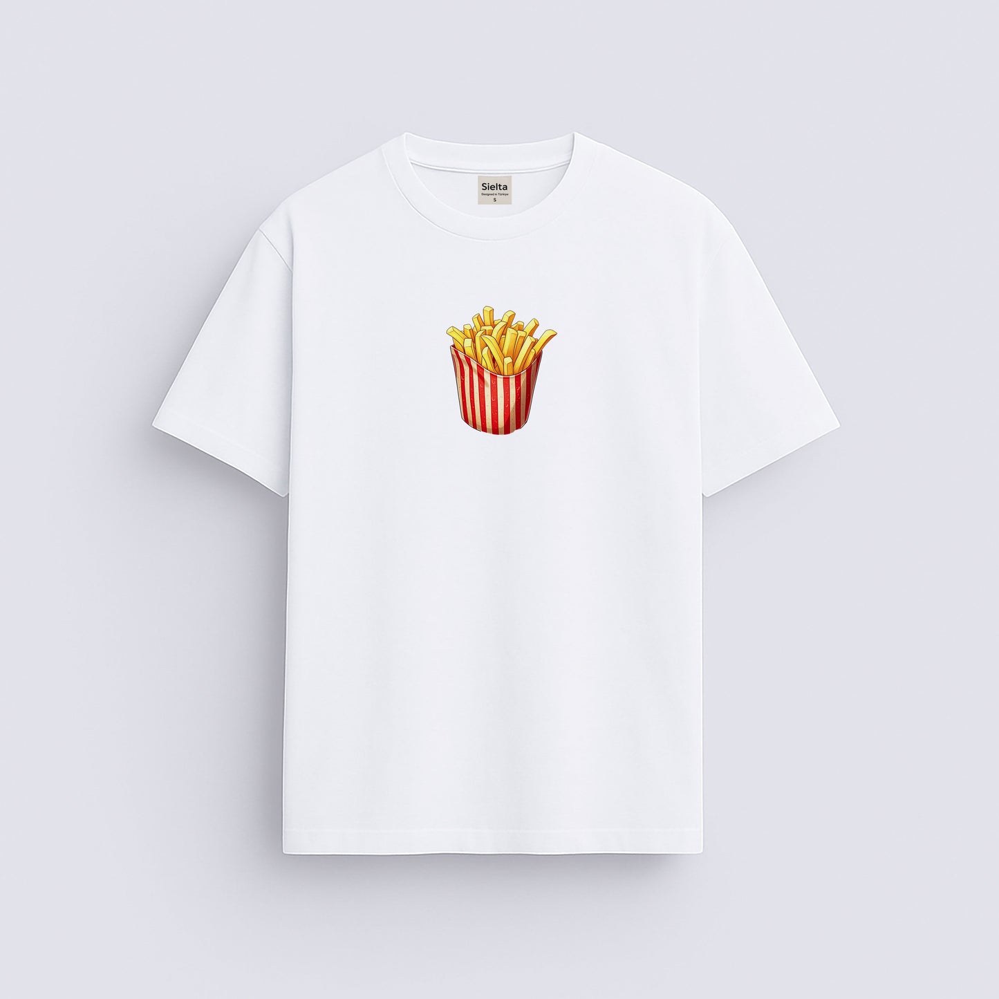 Minimal baskılı regular tişört