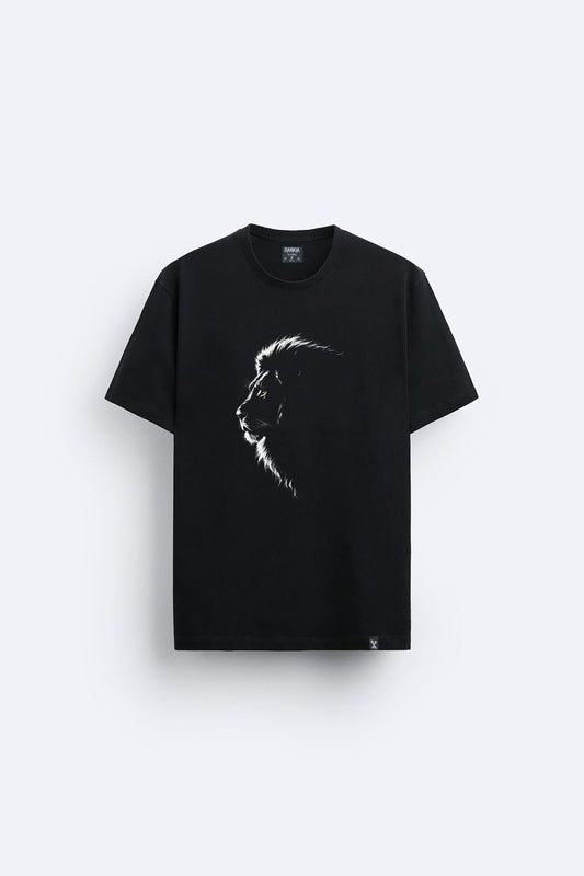 Aslan baskılı regular tişört