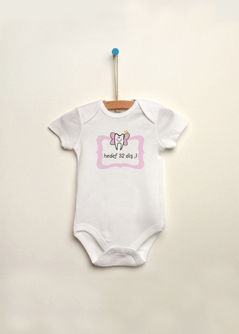 diş baskılı bebek zıbın