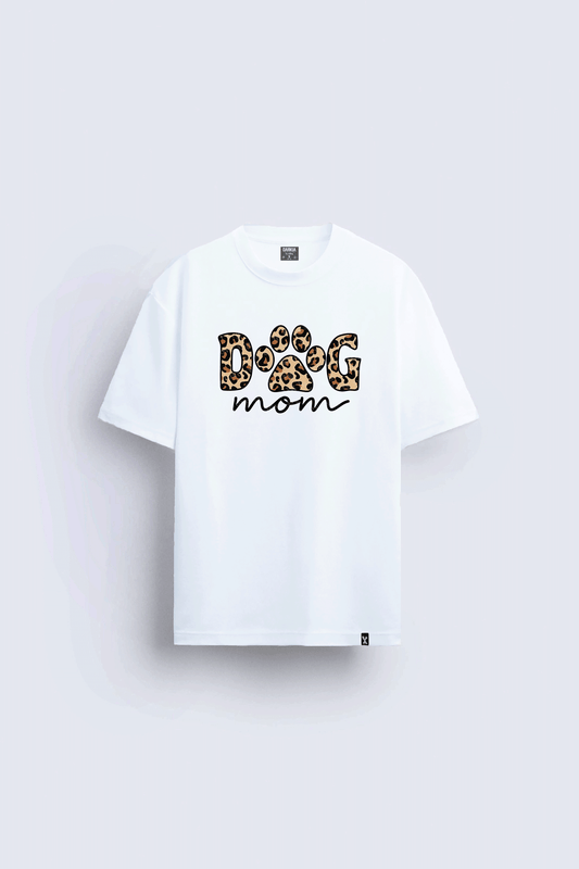 Anneler Günü Hediye Tişörtü – MOTHER MAMA MOM  Baskılı Oversize Tişört