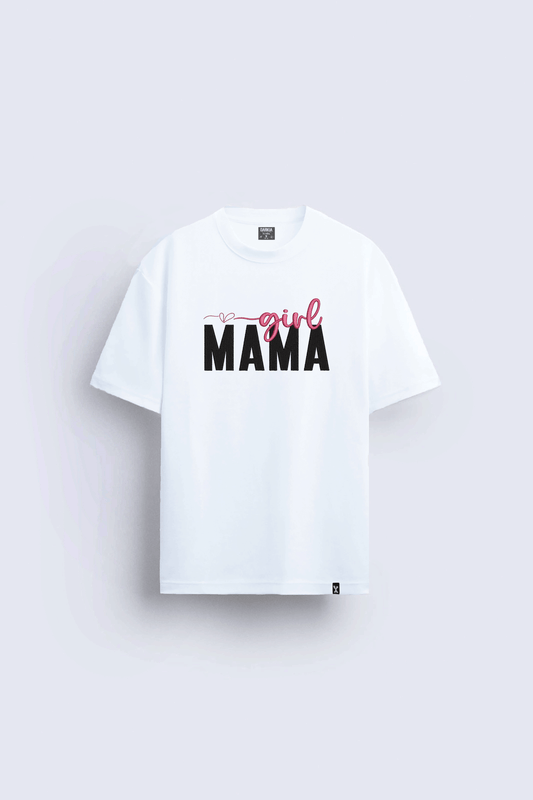 Anneler Günü Hediye Tişörtü – MOTHER MAMA MOM  Baskılı Oversize Tişört