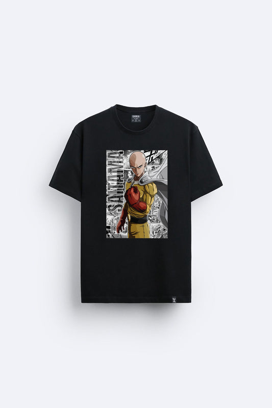 One punch man baskılı regular tişört