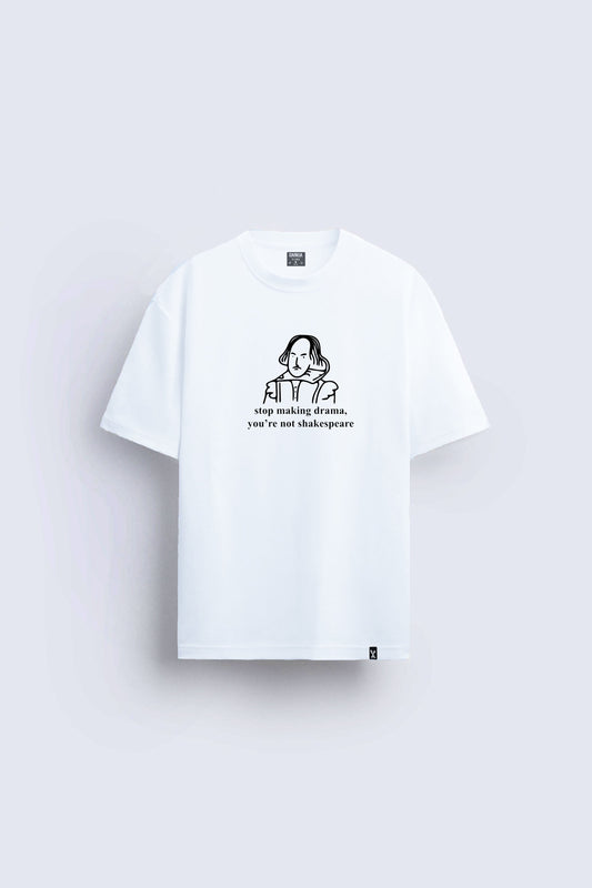 Shakespeare baskılı regular tişört