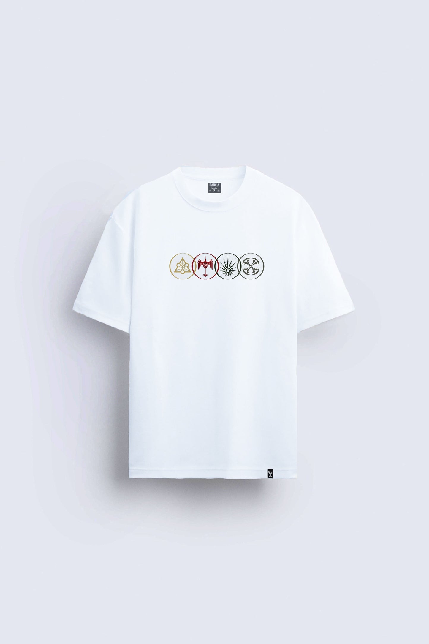 Minimal baskılı regular tişört