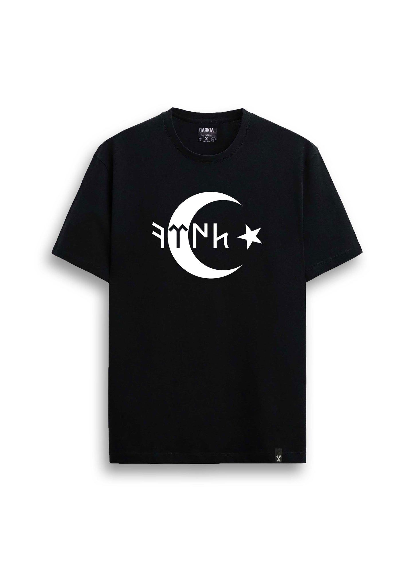 Türk baskılı regular siyah tişört