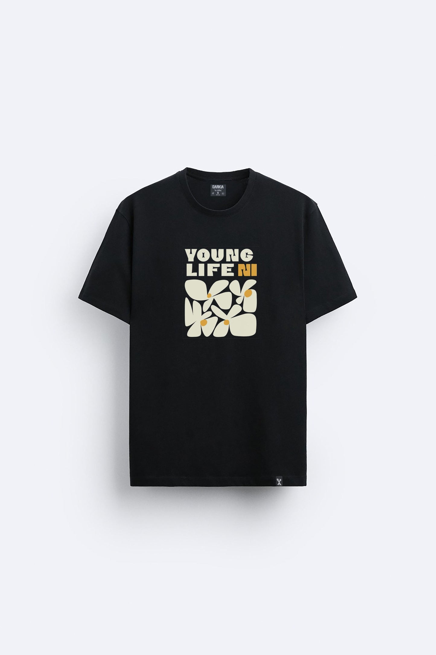 Minimal baskılı regular tişört