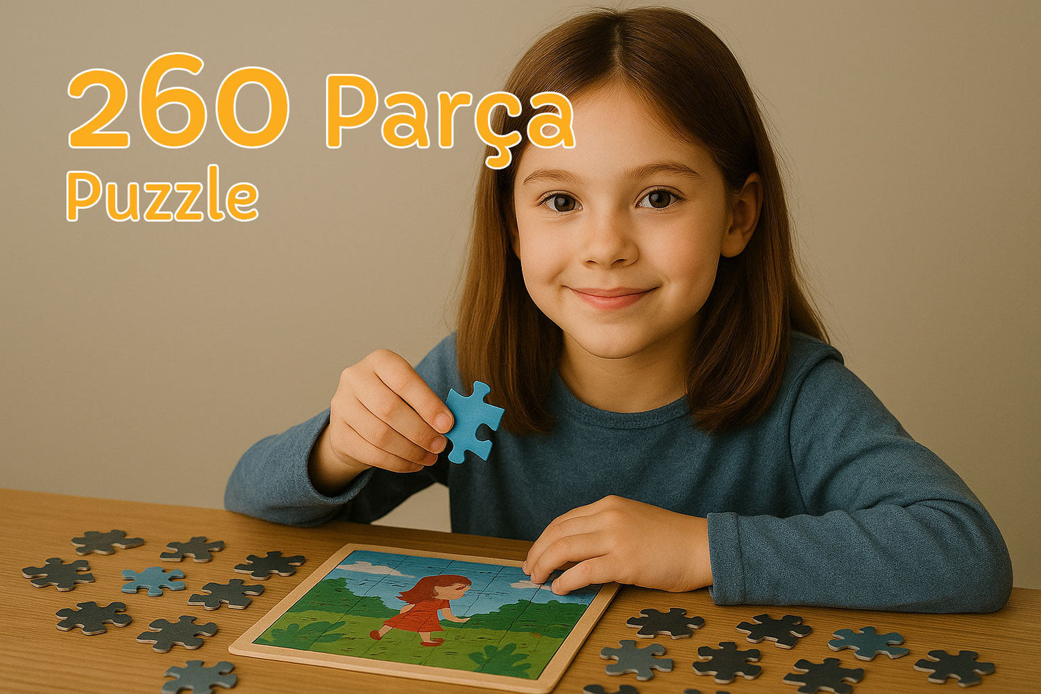 260 Parça Puzzle – Eğitici ve Zeka Geliştirici Yapbozlar | Kidzia