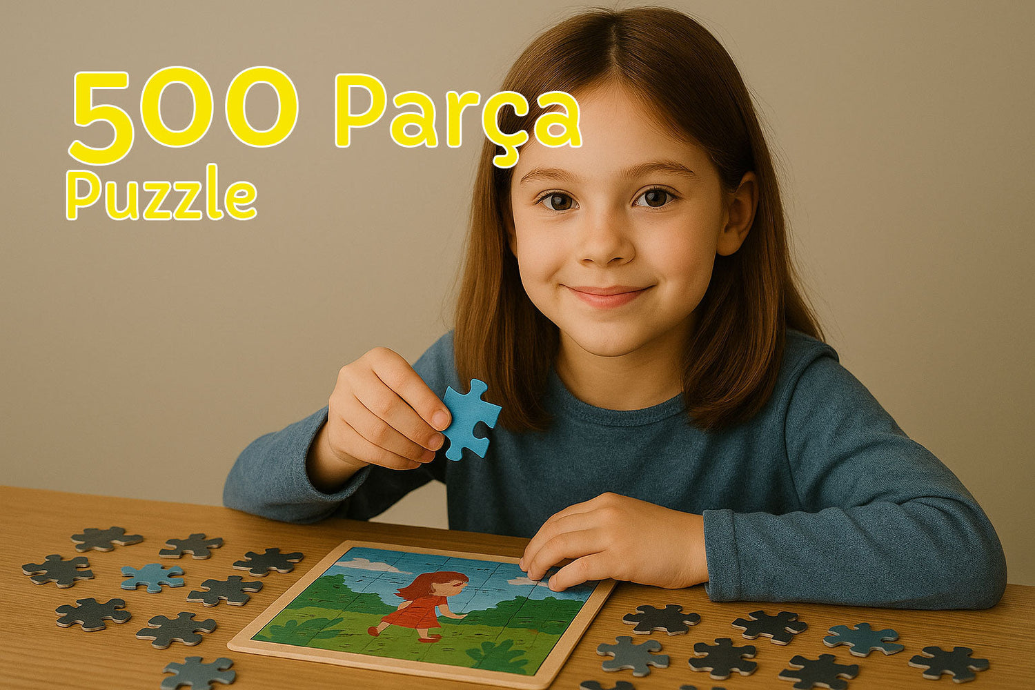 500 Parça Puzzle – Zeka ve Sabır Geliştirici Yapbozlar | Kidzia