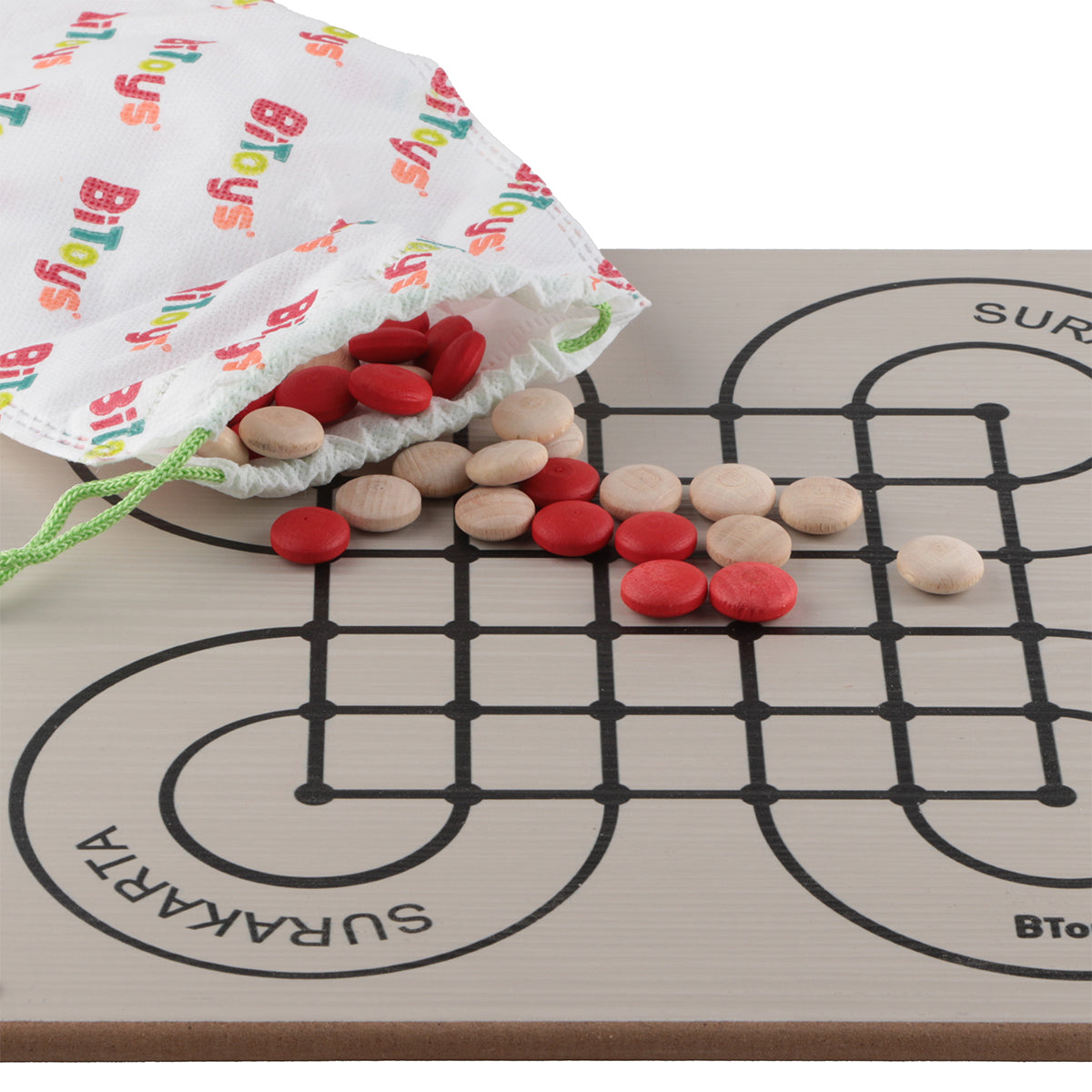 Surakarta - Dama - Ahşap Zeka Ve Strateji Oyunu